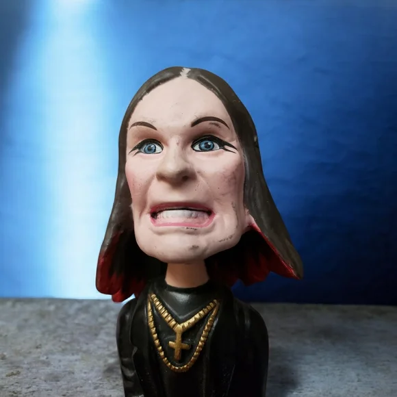 Ozzy Osborne Bobblehead Pen Figure - Picture 2 of 4